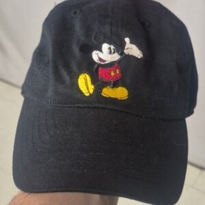 Disney Black Cap with Mickey Mouse